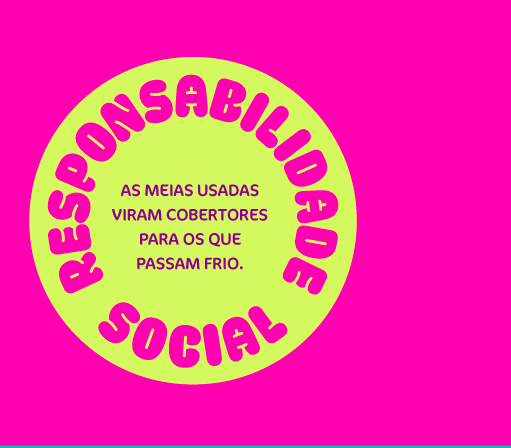 Responsabilidade Social: As meias usadas viram cobertores para os que passam frio