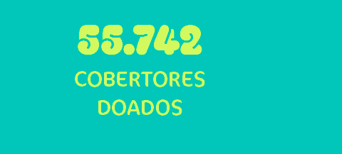55.742 cobertores doados