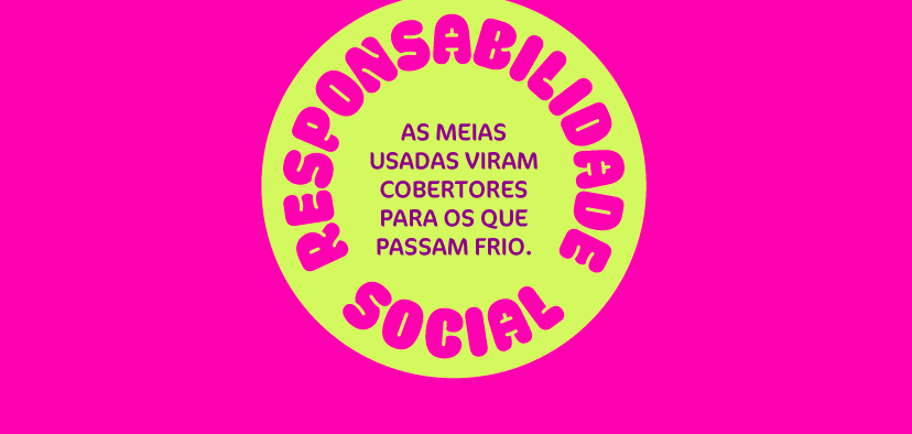 Responsabilidade Social: As meias usadas viram cobertores para os que passam frio